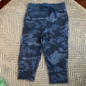 Gap Toddler Blue Camo Joggers Size 2T